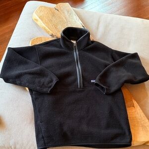 Patagonia Black Men's Half-Zip Fleece Pullover